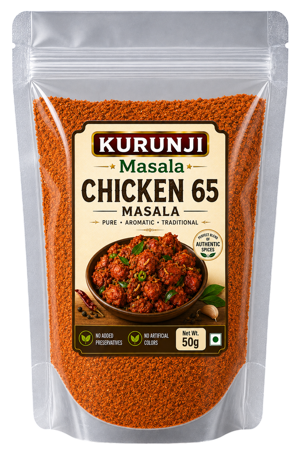 Kurunji chicken65masala-front